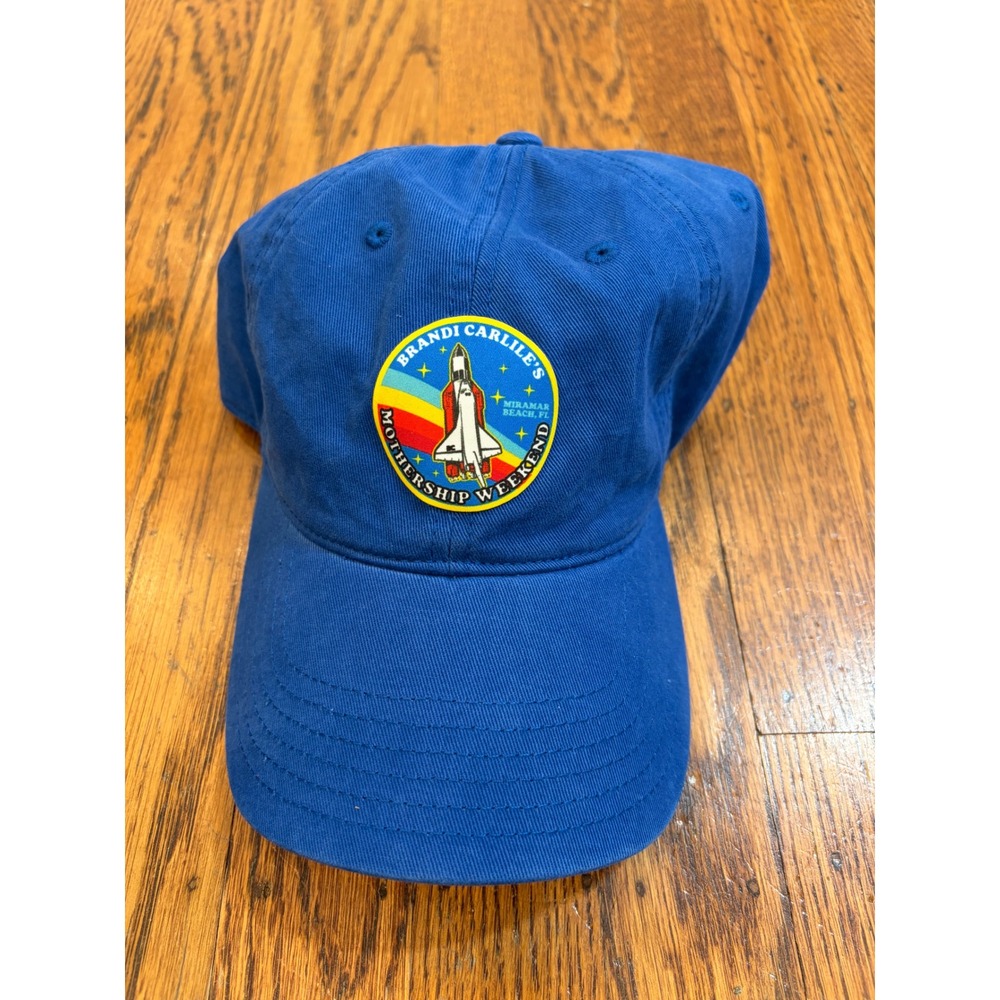 Brandi Carlile Mothership Weekend Music Festival Hat Blue Richardson Dad Cap